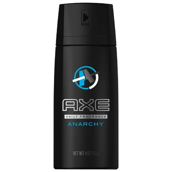 Axe Anarchy Body Spray For Him, 4 Oz