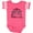 Football Pink and White, variant on Inktastic My 1st Mothers Day Girls Baby Bodysuit
