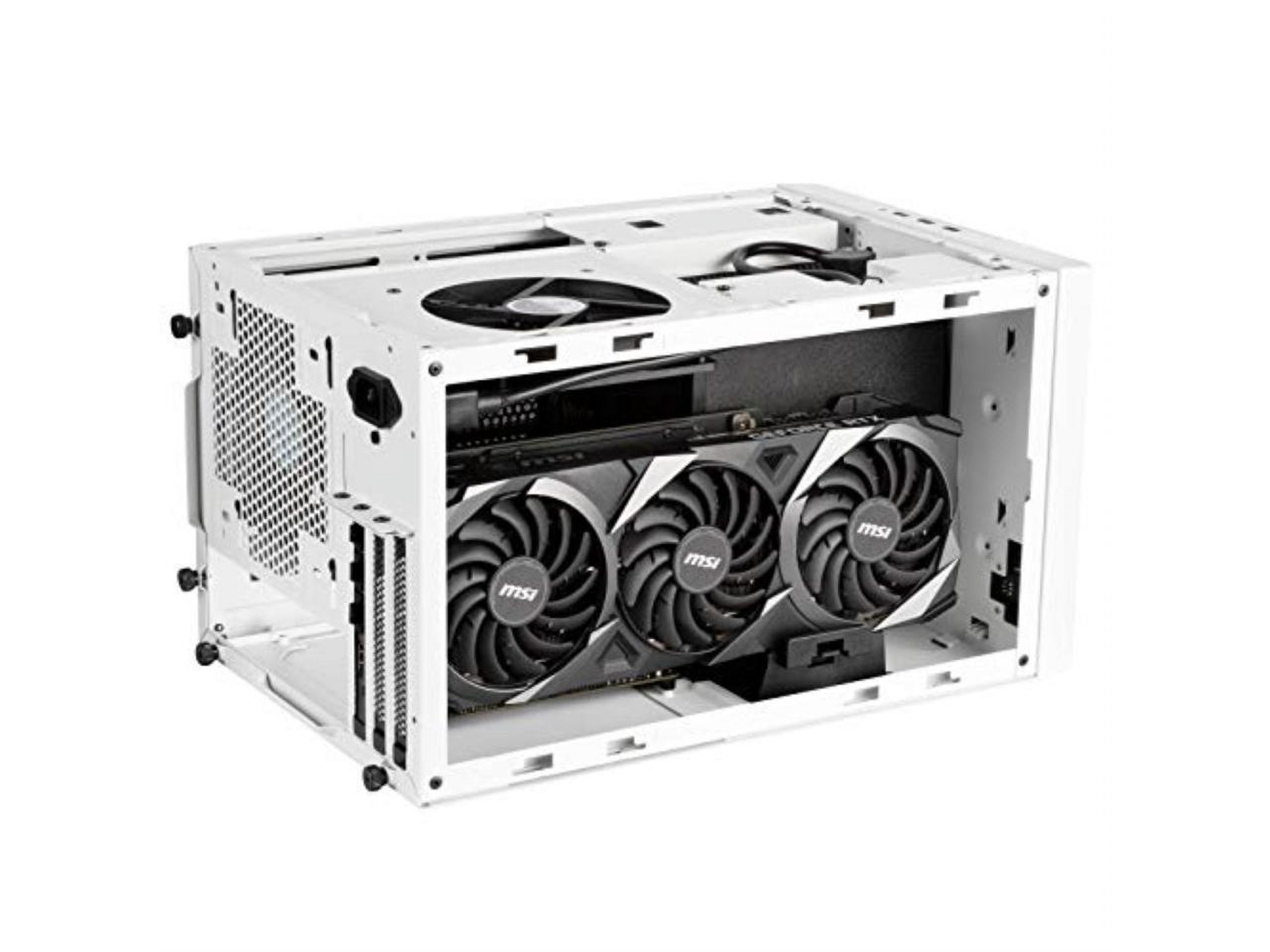 SilverStone Technology SG14W Sugo 14 Mini-ITX Cube Chassis with Powerful Accommodation, White