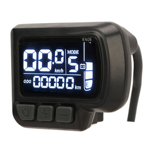 Equipo de ciclismo, pantalla LCD para bicicleta eléctrica, panel de pantalla LCD para bicicleta eléctrica, medidor de pantalla LCD para scooter, diseño fácil de usar