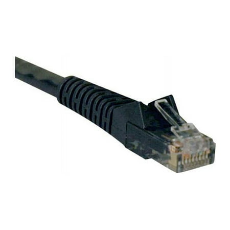 UPC: 0037332172969 | Tripp Lite 15-ft. Cat6 Gigabit Snagless Molded Patch Cable(RJ45 M/M) – Black