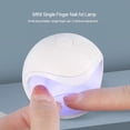 thumbnail image 3 of Lámpara secadora de uñas YONGSHENG LED portátil color Blanco, 3 of 5
