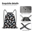 thumbnail image 4 of Xecao Game Pattern Sports Drawstring Backpack - String Swim Gym Bag with Wet Proof Pocket for Women&Men-Medium, 4 of 6
