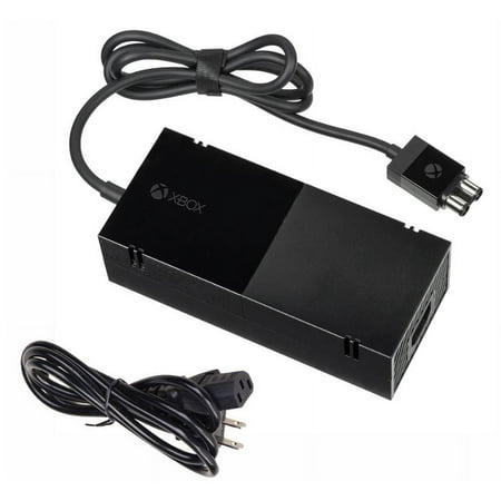 Microsoft Original Power Supply AC Adapter Replacement Cord Brick for Xbox One (Black) Used