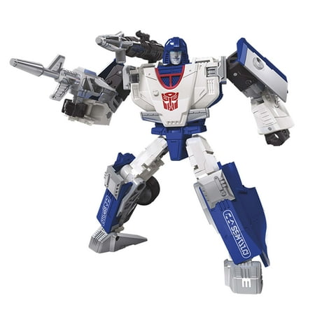 Transformers Toys Generations War for Cybertron Deluxe WFC-S43 Autobot Mirage Figure - Siege Chapter - Adults and Kids Ages 8 and Up, 5.5-inch
