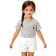thumbnail image 2 of Wxolcjlv Boys Summer Horse Print Tee Casual O Neck Short Sleeve T Shirt with Pocket, 2 of 4
