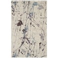 thumbnail image 3 of SAFAVIEH Soho Agnes Abstract Wool Area Rug, Grey/Multi, 3'6" x 5'6", 3 of 4