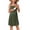 Army Green, variant on Ekouaer Womens Sleeveless Nursing Dress Summer Breastfeeding Dresses Adjustable Strap Maternity Clothes
