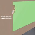 thumbnail image 2 of Floating Light Green Magnetic Glass Board 36" X 48" Inches Eased Corners, 2 of 4