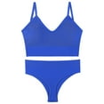 thumbnail image 1 of Ropa interior de color sólido para mujer, bragas, conjuntos de bragas de yoga cómodos, traje a juego para mujer, 1 of 2