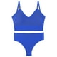thumbnail image 1 of Ropa interior de color sólido para mujer, bragas, conjuntos de bragas de yoga cómodos, traje a juego para mujer, 1 of 2