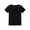 Classic Black, variant on Crewneck T-Shirt for Girls - Pure Dusty Blue Soft Pointelle Short Sleeve Pullover Stylish Tops Size 12