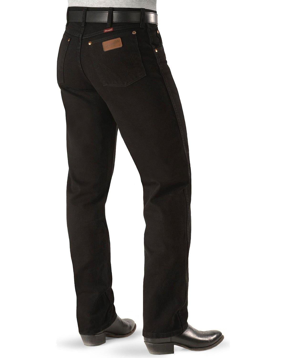wrangler 13mwz black jeans