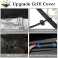 thumbnail image 5 of Funda impermeable para parrilla de barbacoa, 5 tamaños, 145 x 61 x 117 cm, 5 of 5