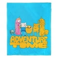 thumbnail image 3 of Adventure Time Jake Silliness Warner Bros Kids Silk Touch Throw Blanket, 50 x 60 inches Blue, 3 of 5