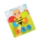 thumbnail image 1 of Rompecabezas de madera con imagen de dibujos animados para niños con nombre de letra, juguete Montessori abeja, 1 of 9