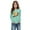 Mint Green, variant on WRKEKC Girls Long Sleeve T-Shirts, Boys Long Sleeve Shirts, Boys' and Girls' Long Sleeve Bear Print Cute Crew Neck Casual Tops