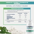 thumbnail image 3 of NAIMA L-Teanina y Glicinato de Magnesio, 100 Cápsulas | Suplemento Alimenticio 100% Puro| Ingredientes Naturales, Sin Aditivos | Relajación, Concentración, Alta Absorción, 3 of 9