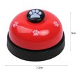 thumbnail image 2 of Cute Paw Called Dinner Bells Cute Footprint Anillos para Teddy Puppy (Rojo) Ehuebsd Para estrenar, 2 of 7