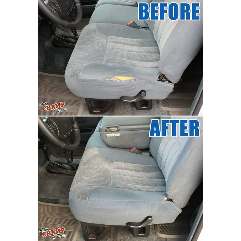 Genuine OEM Gray Vinyl Driver Bottom Seat Cover For 2009-2014 Ford E-Series Vans (E150, E250, E350)