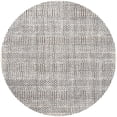 thumbnail image 1 of Ahgly Company Tapis de Zone Rond Industriel Moderne Lavable en Machine, Beige Riz, 3 Pieds Rond, 1 of 7