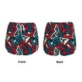 thumbnail image 6 of Goofa Geometric Elements Printed Women 2 in 1 Running Shorts,Quick Dry Athletic Workout Shorts,High Waisted Athletic Shorts with Liner Pockets-Large, 6 of 9