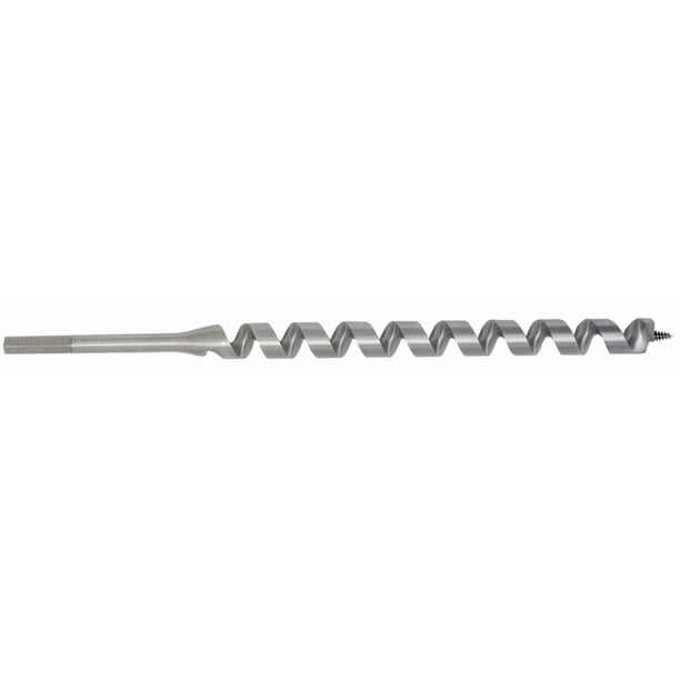 Broca tipo barrena IRWIN para barcos, 3,8 cm x 43 cm, con tubo