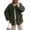 Army Green, variant on PRETTYGARDEN Women's Winter Coats Long Sleeve Button up Fuzzy Sherpa Fleece Jackets Outerwear Fall Fashion Clothes