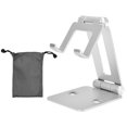 thumbnail image 1 of Aluminum Alloy Adjustable Mobile Phone Stand Bedside Tablet Holder Stand for Live Broadcast Silver, 1 of 4