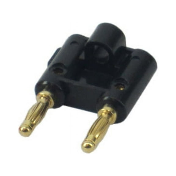 IEC BPX2-BK Dual Banana Plug Assembly Black