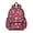 Mushroom and Dotted, variant on Mushroom and Frog Green Pattern Backpack for School, Cute School Bag with Adjustable Shoulder Straps and Padded Back, 13.4"x11"x4.7"