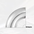 thumbnail image 5 of Unique Bargains 3pcs OD 3 Inch 90 Degree Mandrel Bend Elbow Stainless Steel Bend Tube Pipe for Car Arc Length 200mm, 5 of 6