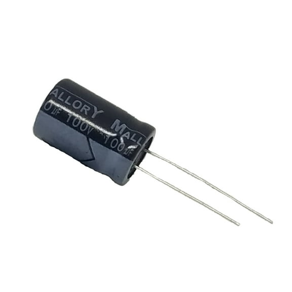 PACK OF 3 SK101M100ST Cap Aluminum Lytic 100uF 100V 20% (13 X 21mm) Radial 5mm 1.06 Ohm 400mA 2000h 85C Standard