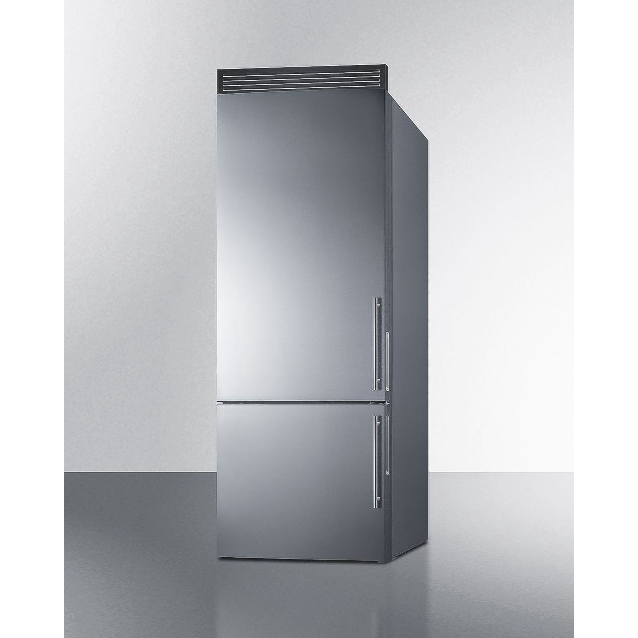 Summit 28" Wide Energy Star Bottom Freezer Refrigerator - LHD
