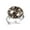 Multi 2, variant on Scary Skull Pattern Stainless Steel Rings for Women, Open Adjustable Ring Promise Ring Jewelry Gifts
