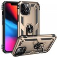 thumbnail image 6 of Entronix Heavy Duty Case Designed for iPhone 13 Pro Max, Rotating Ring Protective Cover, Gold, 6 of 6