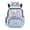 Blue Axolotl Bubble, variant on Pzuqiu Reading Sloth Print 17 Inch School Backpack, Soft Padded Breathable Large Capacity Bookbag with Side Pockets, Lightweight Casual Travel Daypack for Teens Boys Girls