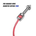 thumbnail image 1 of 6 PCS 316 Stainless Steel Wishbone Spearfishing Speargun Bands Durable Spearfishing Wishbone Fishing Accessory, 1 of 4