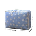 thumbnail image 1 of Apmemiss Grande Capacité Sac de Rangement avec Poignée Grande Capacité Sac de Rangement Seau de Rangement Pliable pour Couverture de Couette et Oreiller, 1 of 3