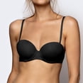 thumbnail image 3 of Women's Underwire Bra Convertible Strapless T Shirt Bra Seamless Underwear Bra Pack of 3, 3 of 7