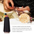 thumbnail image 4 of Advancent Juego de hilos de bordar para coser, hilo para manualidades DIY multiusos Simple profesional para el hogar, hilos para coser manualidades Tela de costura y artesanía Negro Advancent HA080462-05, 4 of 6