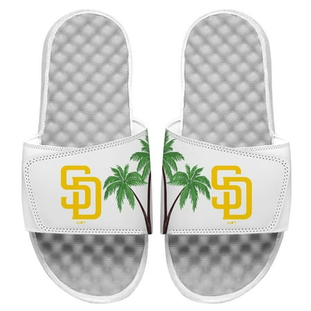 

Youth ISlide White San Diego Padres Local City Patch Design Slide Sandals