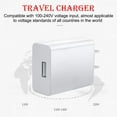 thumbnail image 4 of 5V 2A AC/DC Power Adapter for WyzeCam, Wyze Cam Pan, Kasa Cam, Dropcam, Nest Cam, Furbo Dog, YI Dome Wireless IP Security Camera USB Wall Charger Cord(3 Pack), 4 of 7