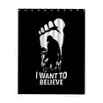 thumbnail image 4 of Bigfoot Shower Curtains Bigfoot Footprint Waterproof Bathroom Curtains with Hooks, Unique I Want to Believe Themed Bathroom Decor, 4 of 7