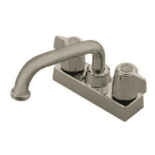 Kingston Brass KB470SN 1.88 in. Two-Handle Laundry Faucet, Brushed Nickel