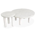 thumbnail image 4 of Bowery Hill Nesting Cocktail Table Set in Moonlight Pearl With Casters, 4 of 14