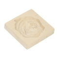 thumbnail image 3 of Wooden   Easy Release Reusable Washable Carved Biscuit Press   For Home Kitchen Baking, 3 of 8