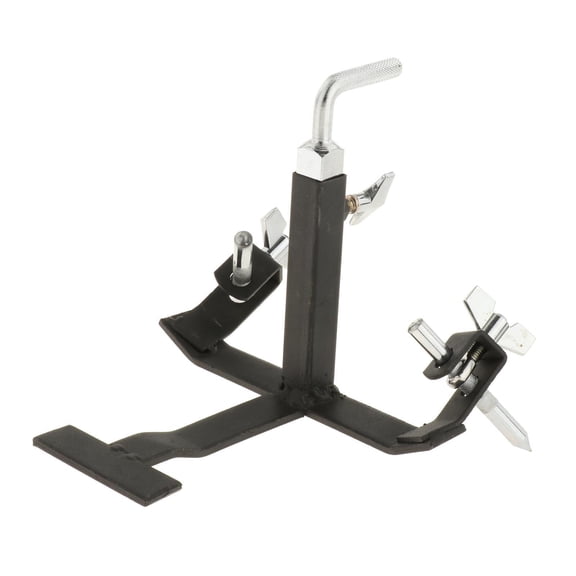 Greeniant Drum Cymbal Stand Pedal de percusión Soporte de cencerro para kit de Ropa Deportiva, Zapatos