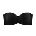 thumbnail image 4 of Front Closure Strapless Bras for Women Wireless Seamless Push Up Bra Bandeau Bra, 4 of 5