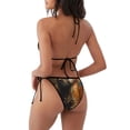 thumbnail image 2 of Zufioo Cat Fish Dance Vintage for Women's Bikini Set,High Elastic Swimsuit and Swim Trunks Two-piece Set-Removable Chest Pad,Strap Style,Pool and Beach Swimwear-XX-Large, 2 of 7